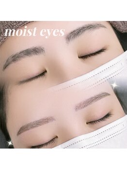 モイスト アイズ 難波(moist eyes)の写真/【眉毛ワックス＋まつげパーマ7100円】セットコースがお得♪低価格と高技術を両立！パリジェンヌセットも◎