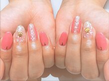 ヨロ(YOLO)/シェル/春夏ネイル/透け感