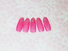 ティーエヌ 名古屋矢場町店/ヌーディーネイル￥5980