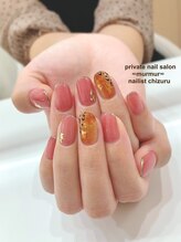 プライベート ネイルサロン マーマ(murmur)/べっ甲レオパード