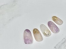 ラグウナ(Laguna)/パープルのタイダイ