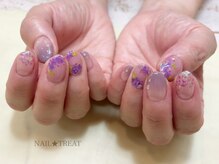 ネイルトリート 茨木駅前店(NAIL TREAT)の雰囲気（季節に合った多数の定額デザインサンプルを取り揃えております！）