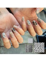 アンジー 辻堂店(Angie)/持ち込みデザイン/ホロ/お花