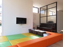 キッズスペース有り★お子様連れセルフホワイトニン大歓迎です♪