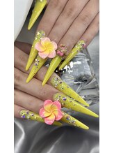 クロスネイル 渋谷店(CROSS nail)/夏らしいギャルネイル