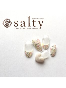 ネイルアンドアイラッシュサロン ソルティ 寺田町(salty)/ハンドジェル/アート10本コース