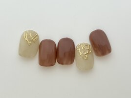 Bコース5200円カジュアルネイル