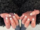 定番☆白フレンチネイル
