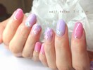 梅雨ネイル★あじさいデザイン