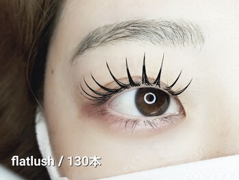 ハレル(HALELU)/フラットラッシュ130本 ¥6900