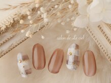サロン ドゥ ル シエル(salon de Le ciel)/チェック*マグネットnail