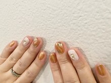 ニキ ヘアー ネイル(niki hair nail)/オレンジミラー