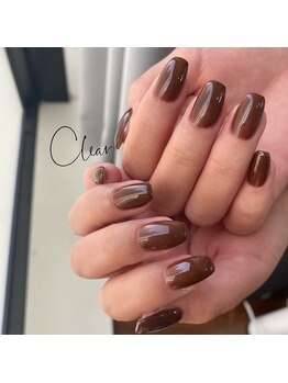 クリア(Clear)/色混ぜブラウン