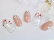 ハッピービューティー(Happy Beauty)/フラワーネイル8800円