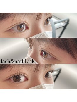 ラッシュアンドネイル リック(lash&nail Lick)/ラッシュリフト(まつ毛パーマ)