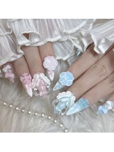 リンドネイル バイ モカ アンド ララ(Lind nail by moca and LaLa)/3Dネイル
