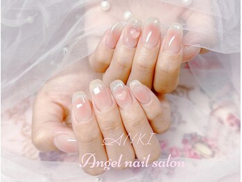 エンジェルネイルサロン(Angel nail salon)/チークXマグネットXクリアハート