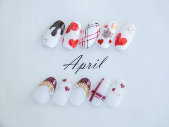 エイプリルプラス(April plus)/Xmas　ネイル