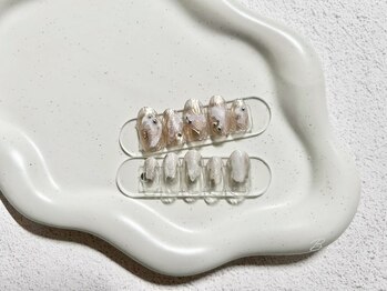 ビーネイル 名古屋志賀本通(B.nail)/ニュアンス定額art/フィルイン