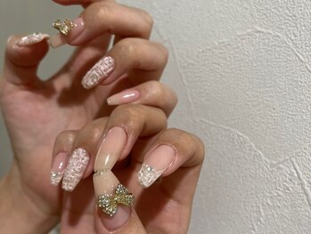 シェリーラメール 新宿店(cherie la mer)/ツイードネイル