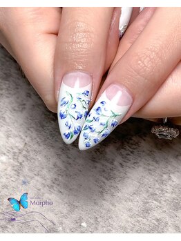 モルフォ 千駄ヶ谷(Morpho)/手描きフラワーアート