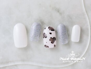 アイラッシュ アンド ネイル リボン 池袋店(RibboN)/[2283]プチ◎レオパード