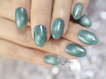 ハチナナヨンネイル(f*w874nail)/マグネットネイル