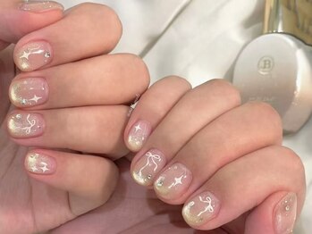 ファンシー 新宿店(Fancy)/冬ネイル/ツイード/ワンホン