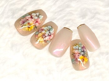 【ミルキーフラワーゴールド】