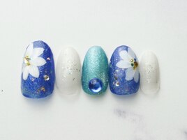 夏花ネイル初回￥7500