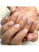 トランスモード ネイル/#2 ナチュラル×オーロラ￥4950