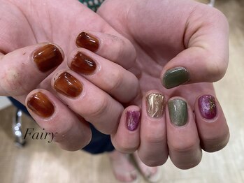 フェアリー(Fairy)/秋ネイル◯ by冨樫