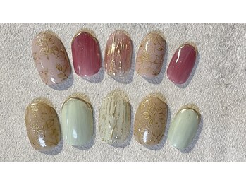 マベル(Ma belle)/1.2月キャンペーンネイル10780円