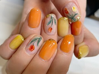 キラネイル アンド アイラッシュ by World Beauty(KIRA)/チューリップネイル