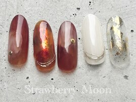 べっ甲ネイル￥7980