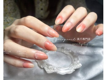 純欲ももネイル！みずみずしい