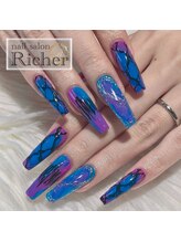 エスフィーネイルサロン リシェル(Esfy nailsalon Richer)/長さ出し アートネイル