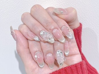 アニュバイアンジュ(anu_by.anju)/ワンホン/オフィスネイル/ジェル