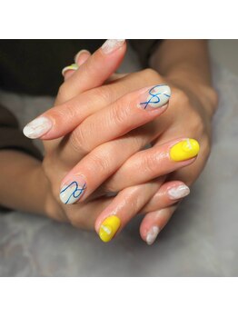 ネイルコローレ(nail colore)/持ち込みデザイン【袋町/広島】