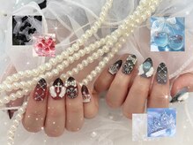 キャンディドロップネイル(CANDY DROP NAIL)/クロム風メタルネイル