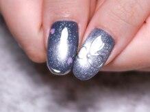 モルフォ 千駄ヶ谷(Morpho)/ウルキラマグネットリボンネイル