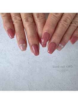 リアンスネイル ヴィヴィッド 岡山店(LianS nail ViViD)/2本アート