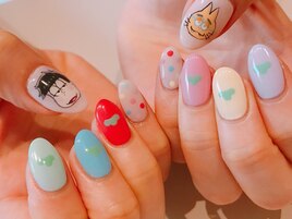 キャラクターネイル