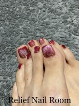 リリーフネイルルーム(RELiEF NAiL ROOM)/フットデザインコース