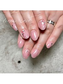 押し花ネイル