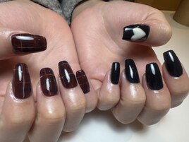 10本長出し＋シンプルアート