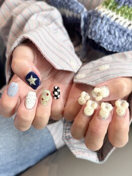 ディーネイル アイラッシュ オカザキ(DEE nail×eyelash okazaki)/B-3 120分アートフリー