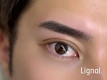 リグナル(Lignal.)/メンズアイブロウスタイリング