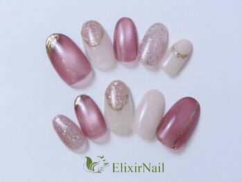 エリクサーネイル 池袋(Elixir Nail)/定額aシンプル/クーポン使用