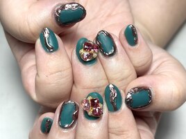 定額アートアンティークマット